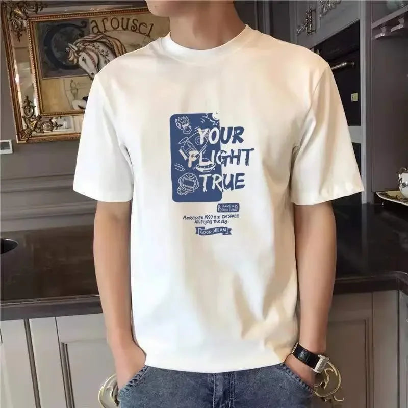 NEXT STREET Harajuku Print Tech TEE