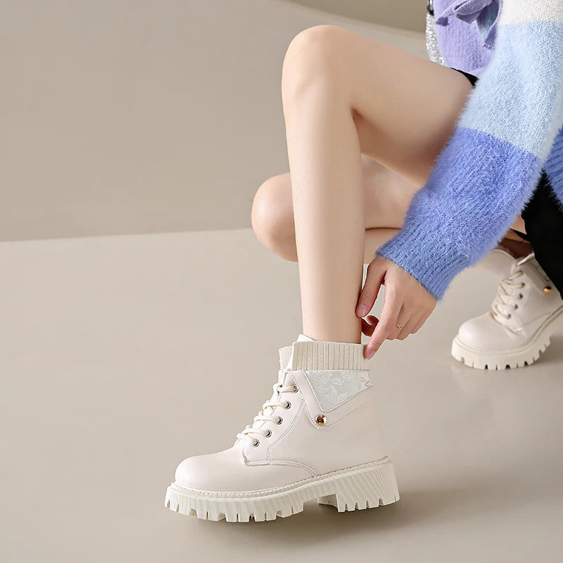 NEXT STREET Platform Ankle Boots