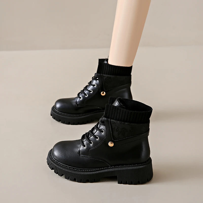 NEXT STREET Platform Ankle Boots