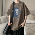 NEXT STREET Loose Tech-Print TEE