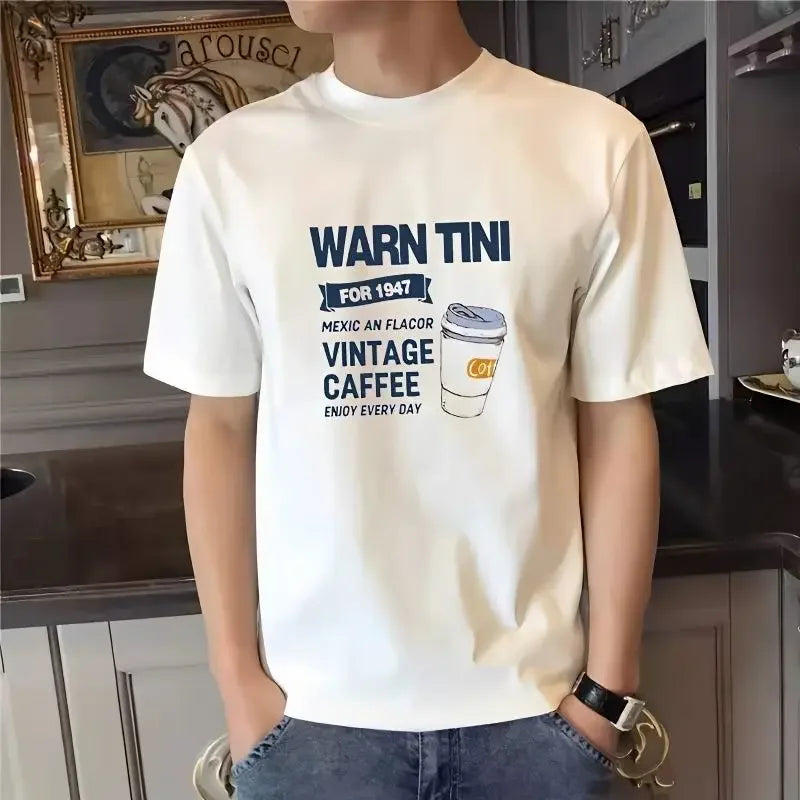 NEXT STREET Harajuku Print Tech TEE