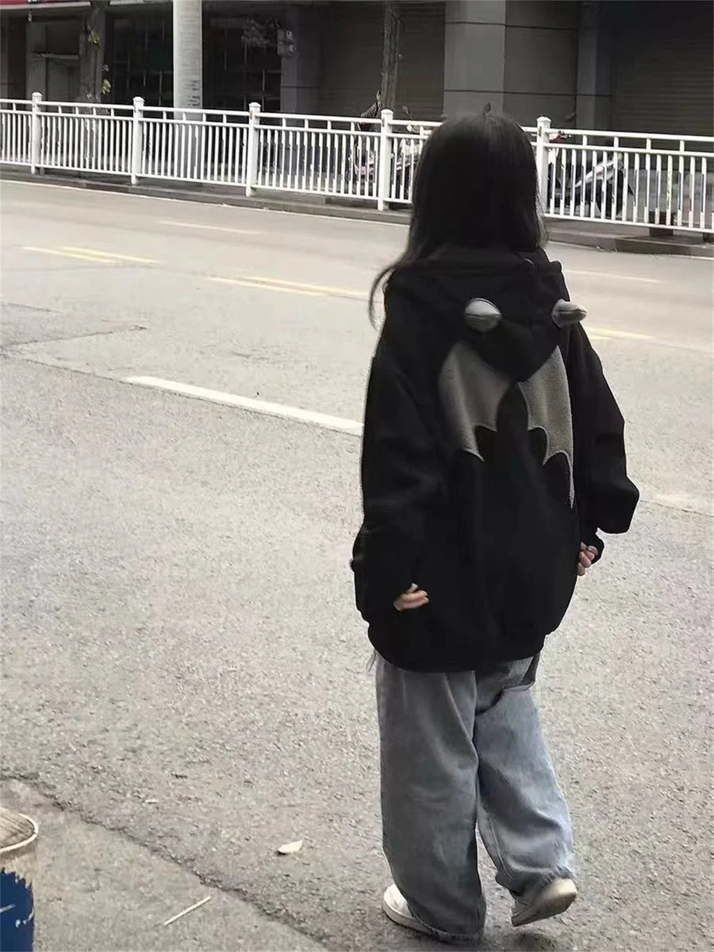 NEXT STREET Devil Harajuku Hoodie