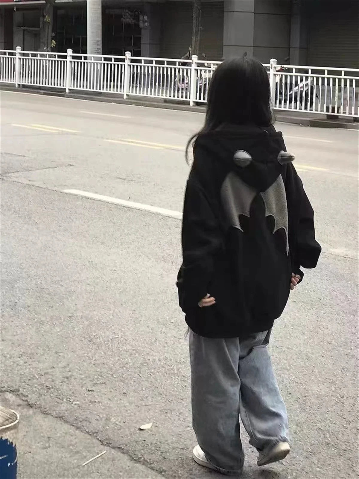 NEXT STREET Devil Harajuku Hoodie