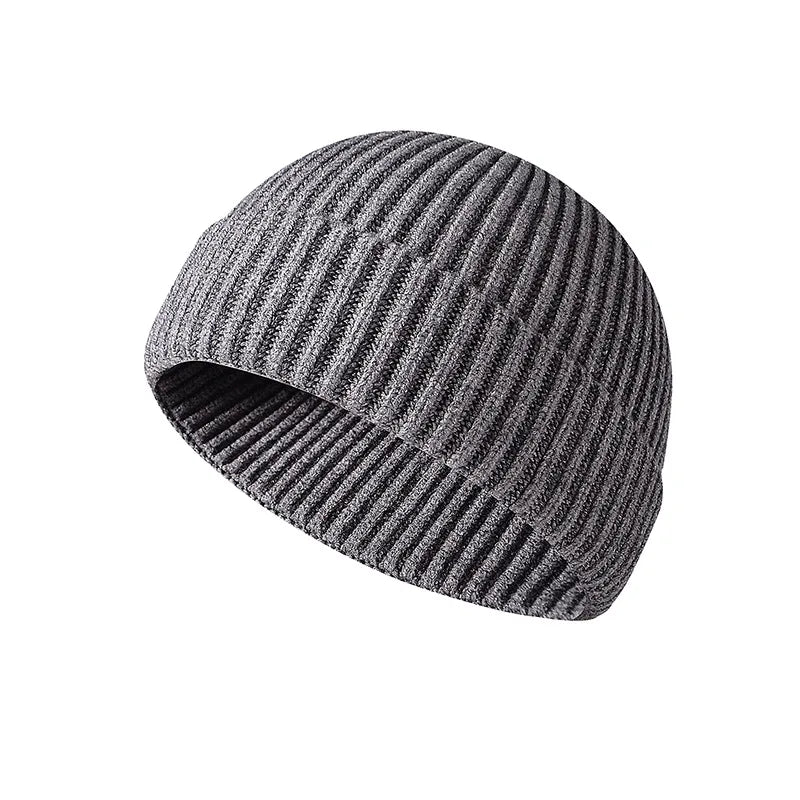 NEXT STREET Solid Knit Hip Hop Cap
