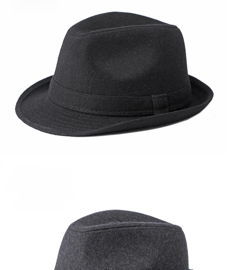 NEXT STREET Retro Felt Gentleman Hat