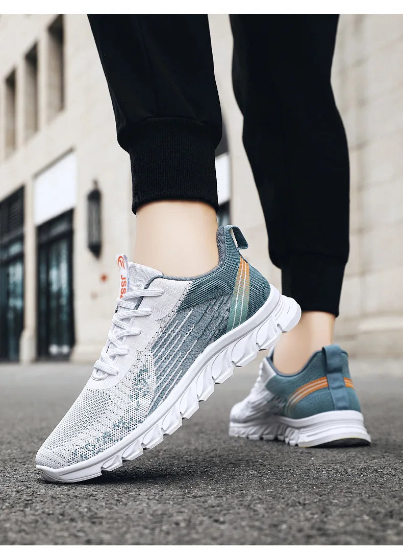 NEXT STREET Aero-Weave Knit Sneakers