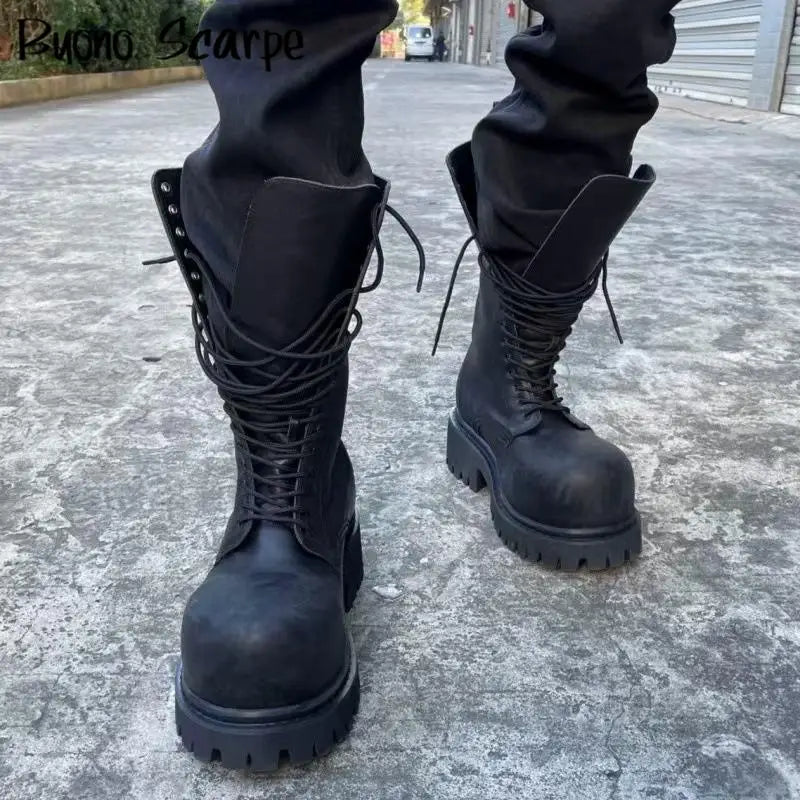 NEXT STREET Punk Platform Boots