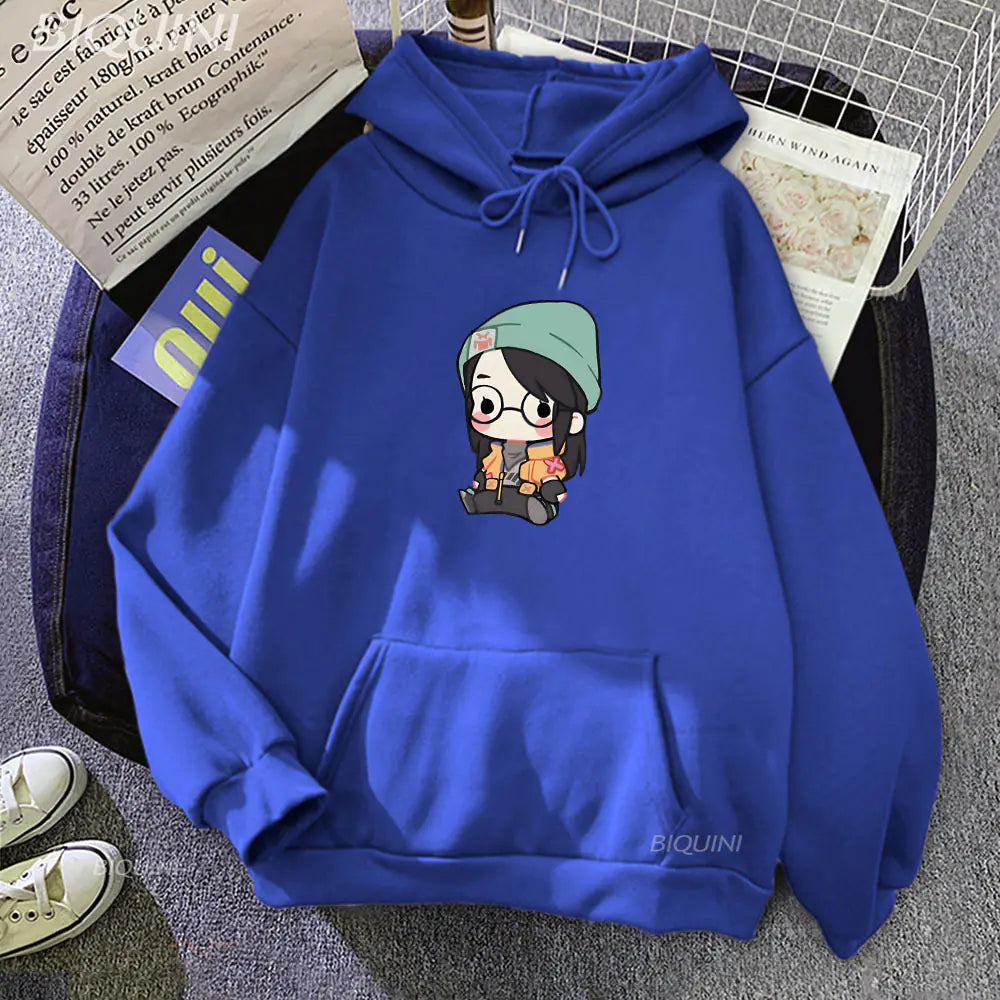 NEXT STREET Valorant Oversized Hoodie