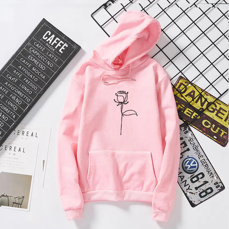 NEXT STREET Rosane Graffiti Hoodie