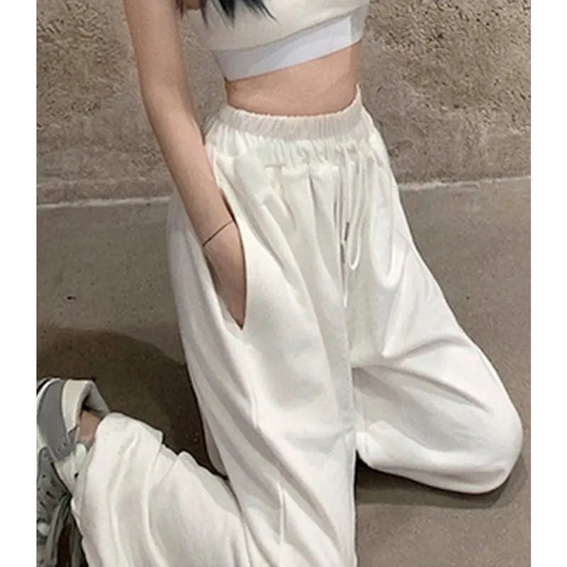 NEXT STREET Milk Silk High-Waist Jogging Pant