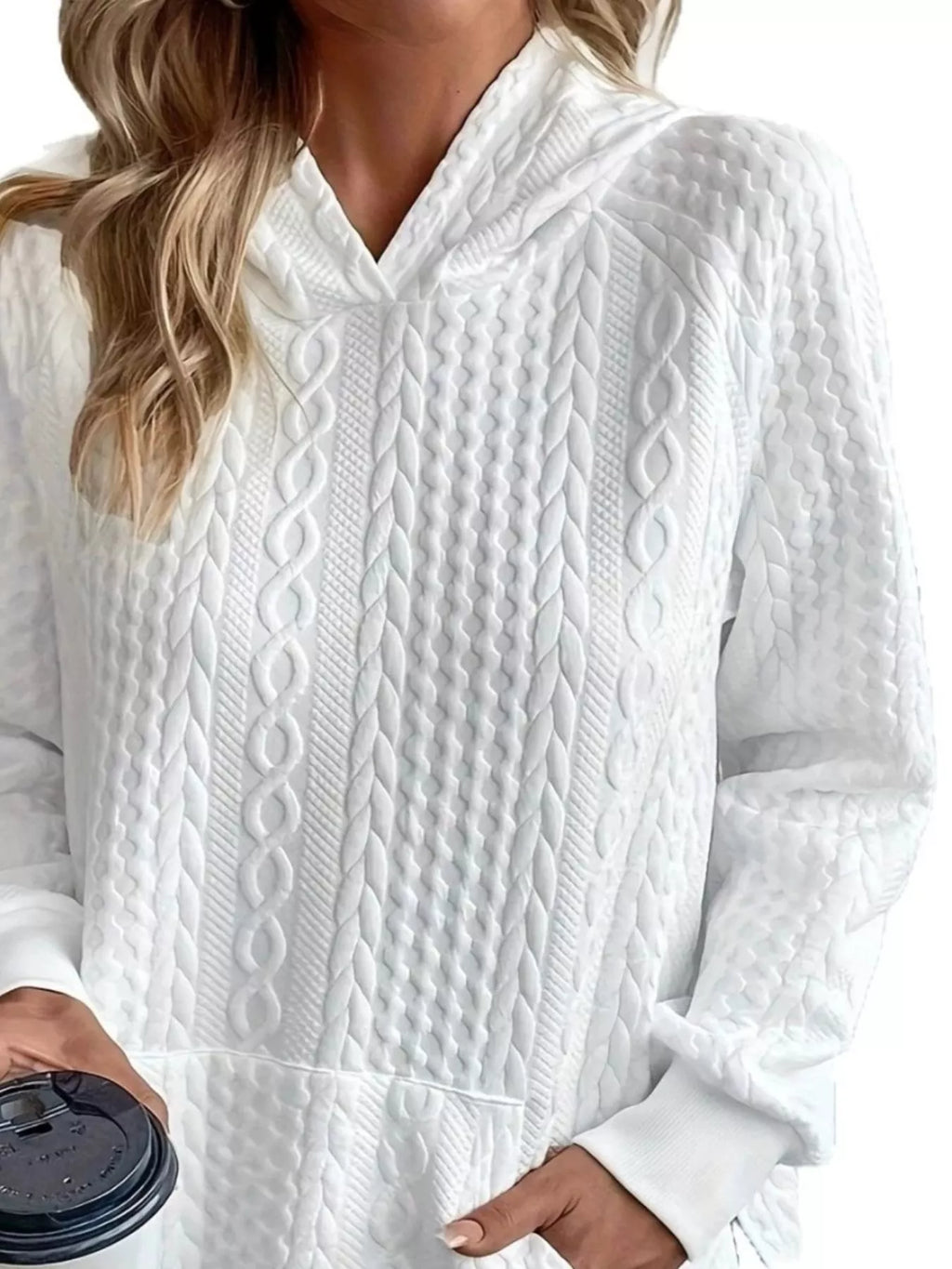 NEXT STREET Circuit Cable Hoodie