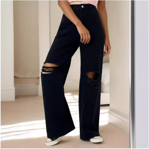 NEXT STREET Highrise Ripped Boyfriend Jeans