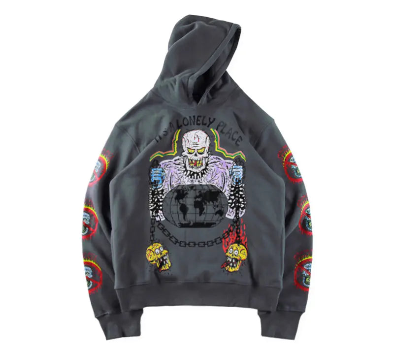 NEXT STREET Pulse High-Collar Hoodie