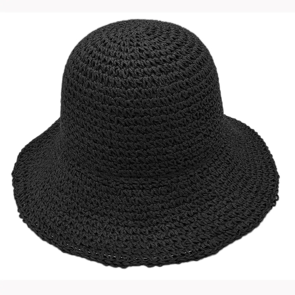 NEXT STREET Collapsible Straw Bucket Hat