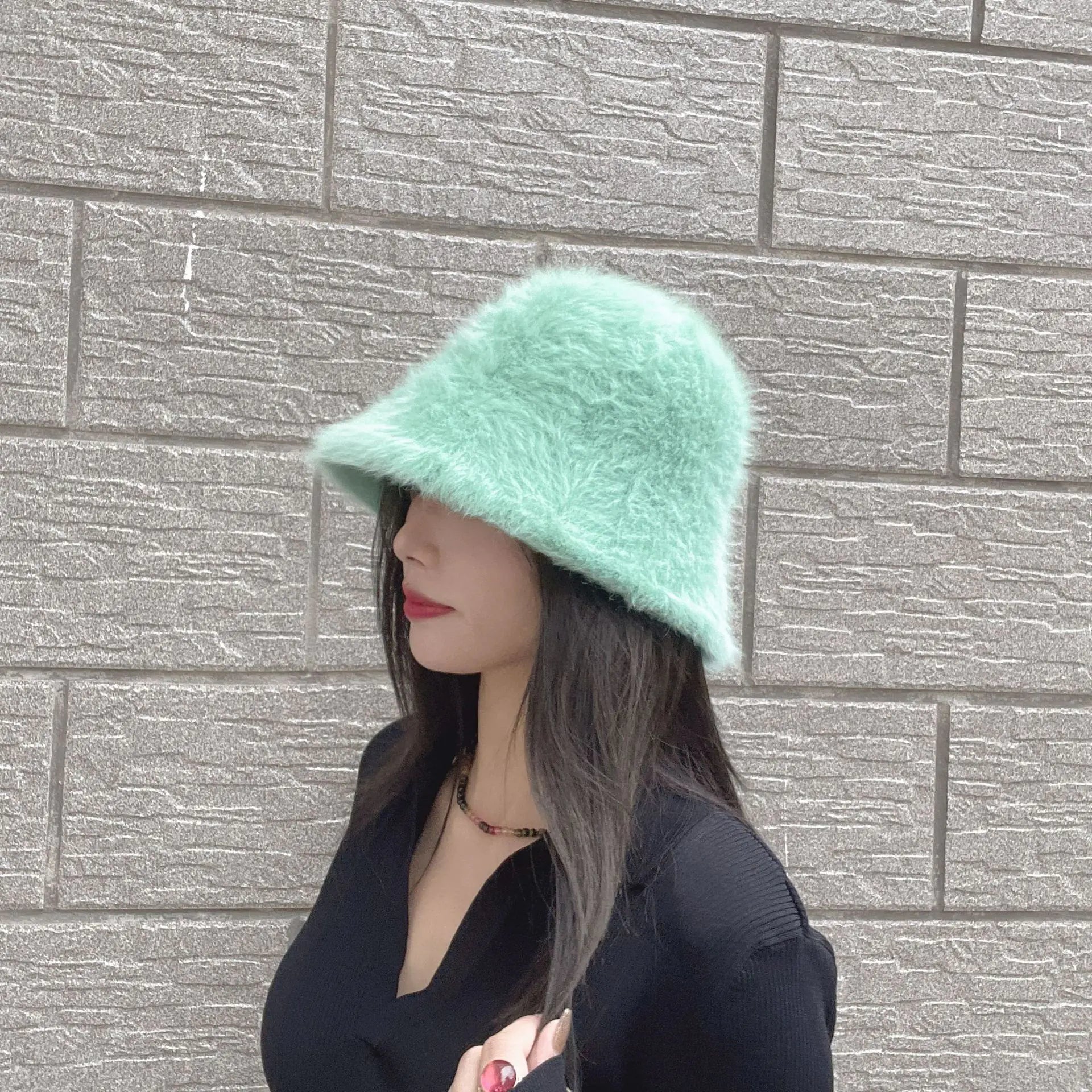 NEXT STREET Thermal Rabbit Hair Hat