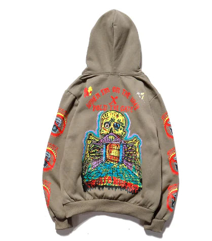NEXT STREET Pulse High-Collar Hoodie