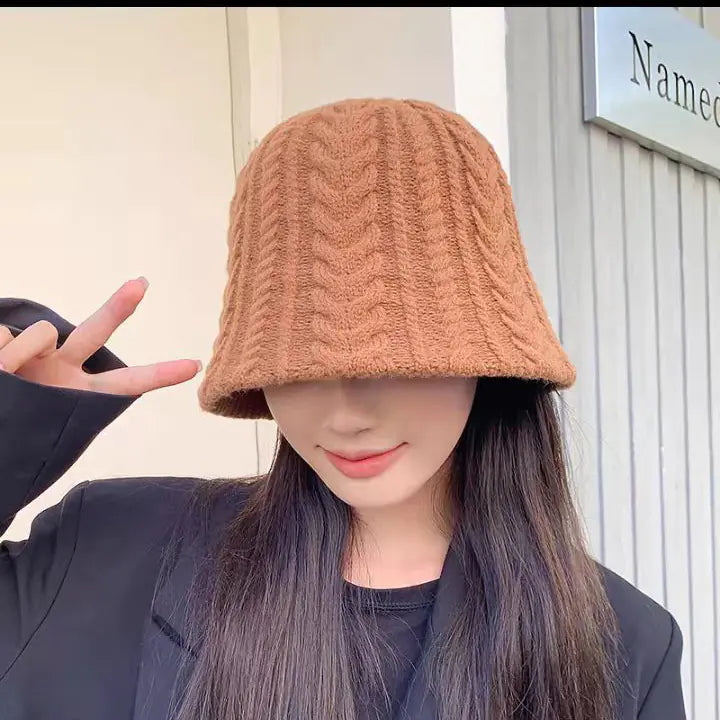 NEXT STREET Knitted Twist Bucket Hat