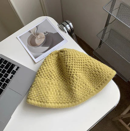 NEXT STREET Dome Knit Wool Bucket Hat