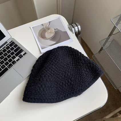 NEXT STREET Dome Knit Wool Bucket Hat