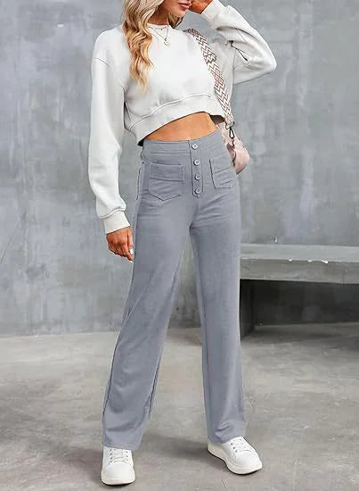 NEXT STREET High Rise Wide Leg Jogging Pant