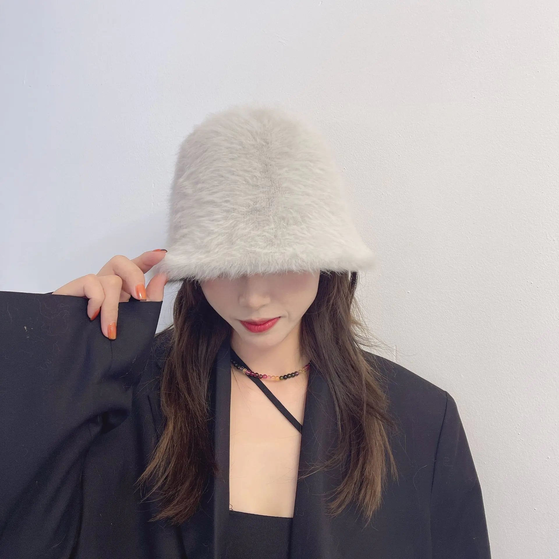 NEXT STREET Thermal Rabbit Hair Hat