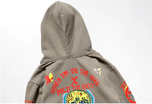 NEXT STREET Pulse High-Collar Hoodie