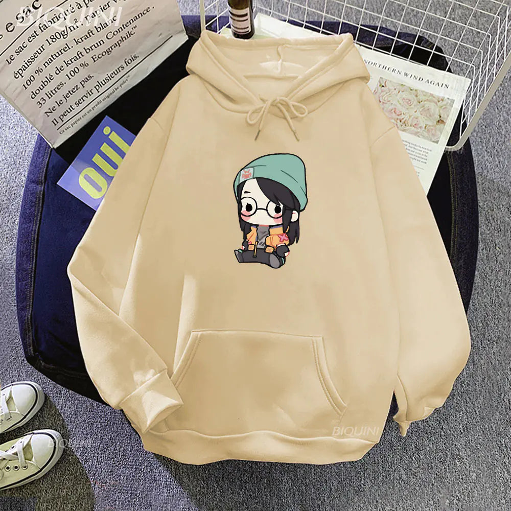 NEXT STREET Valorant Oversized Hoodie