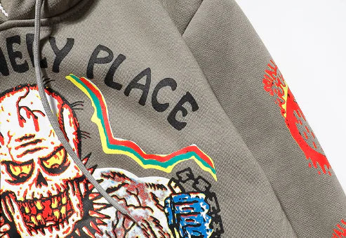 NEXT STREET Pulse High-Collar Hoodie