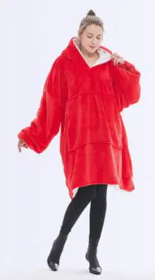 NEXT STREET Thermal Flannel Hoodie